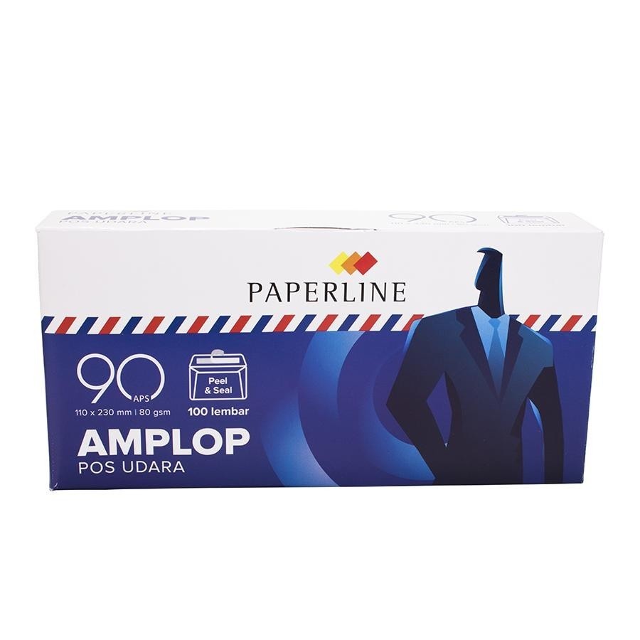 

Amplop Air Mail Paperline 90 APS 80gsm Jual Pack- AGB