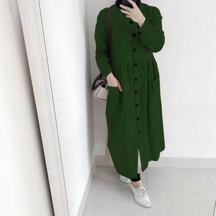 ( Cod ) Gaby Tunik - Atasan Wanita - Tunik Terbaru 2021 - Bahan M UD650 Tunik Khavita Ijobotol [Dre