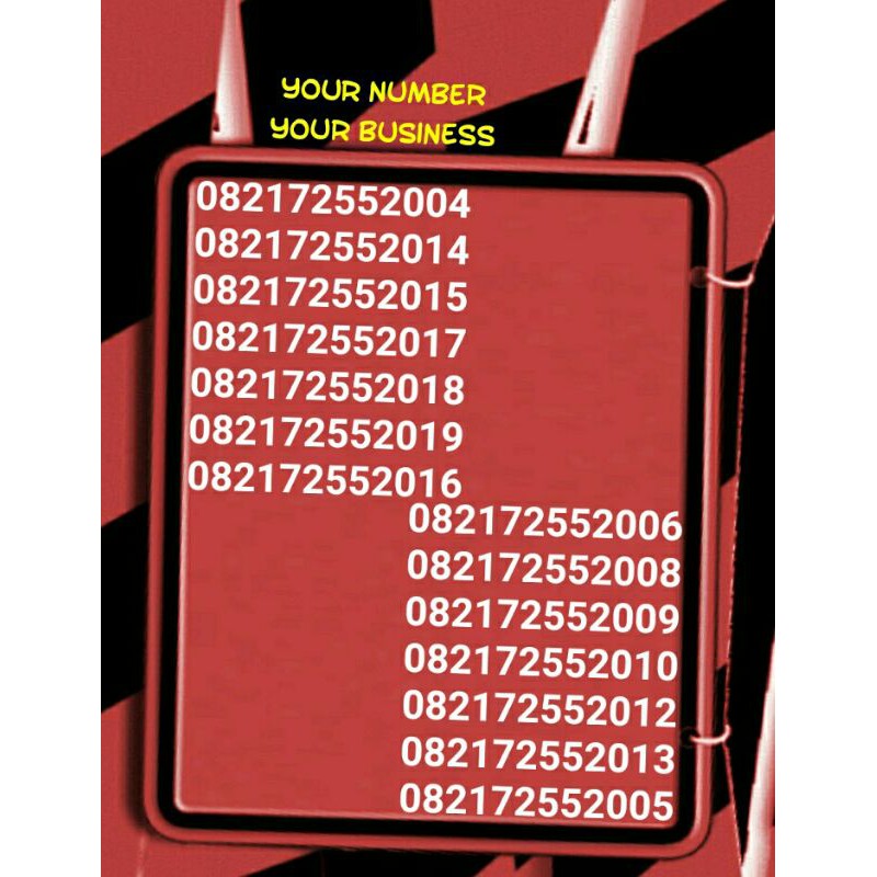 nomor cantik simpati seri tahun