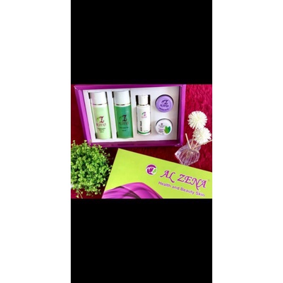 PAKET GREENTEA ALZENA SKINCARE BPOM 100% ORIGINAL