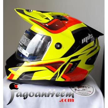 MDS Helm Super Pro #2 FullFace Super Moto