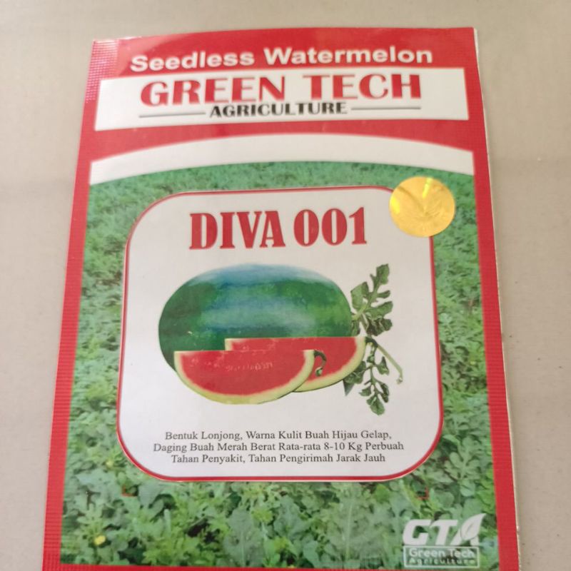 benih semangka lonjong diva 001