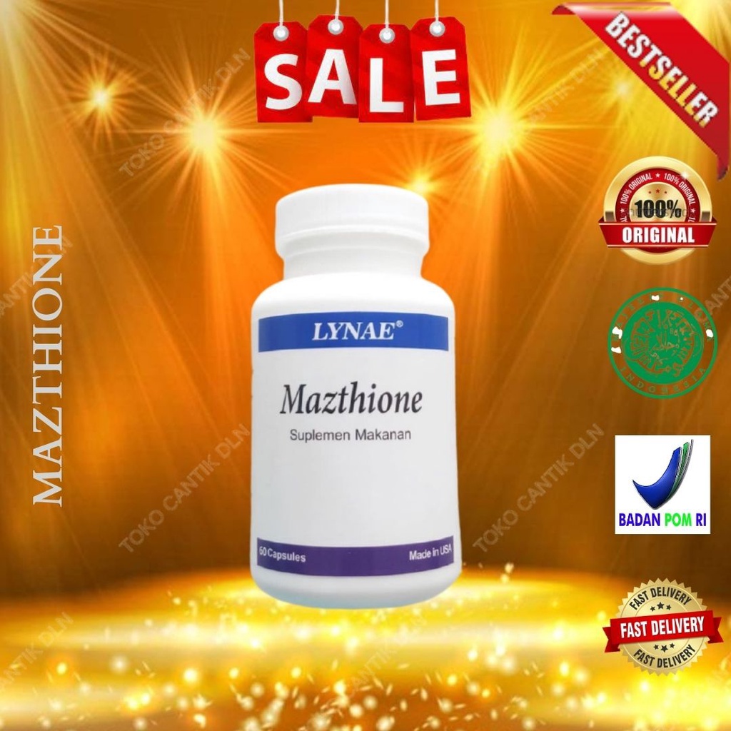 mazthione lynae #suplemen pemutih whitening BPOM aman
