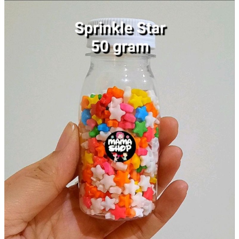 Sprinkle Confetty Hiasan Kue Bentuk Mickey Bulat Mata Love 50 gram Hiasan Kue Cupcake Bisa Dimakan