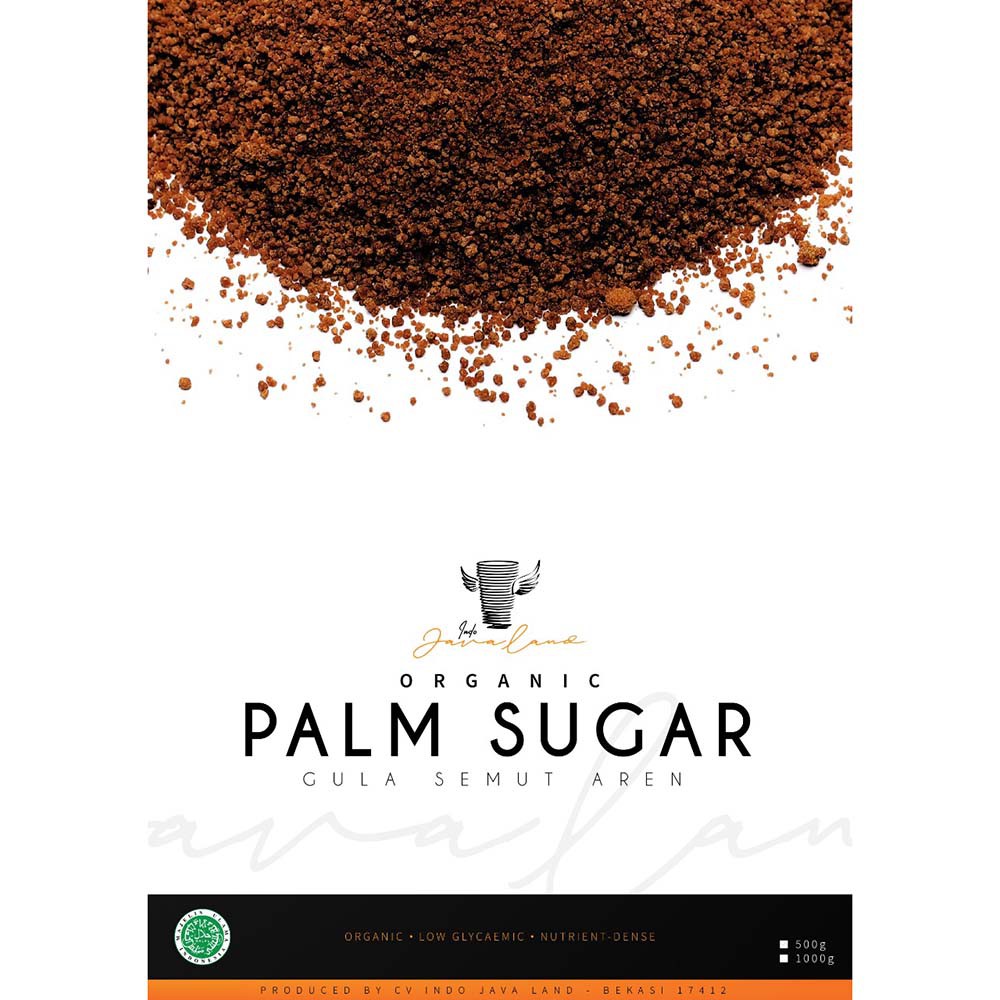 

RK60 Javaland Gula Aren Bubuk / Palm Sugar 1Kg Topping Minuman Kekinian