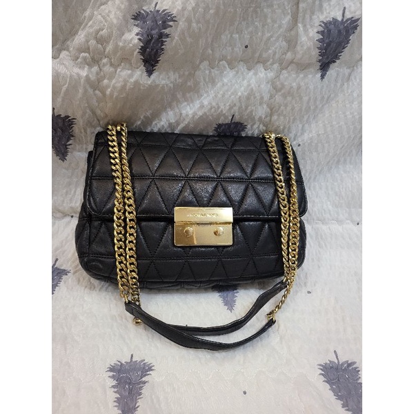 mk quilted sling and shoulder bag preloved
