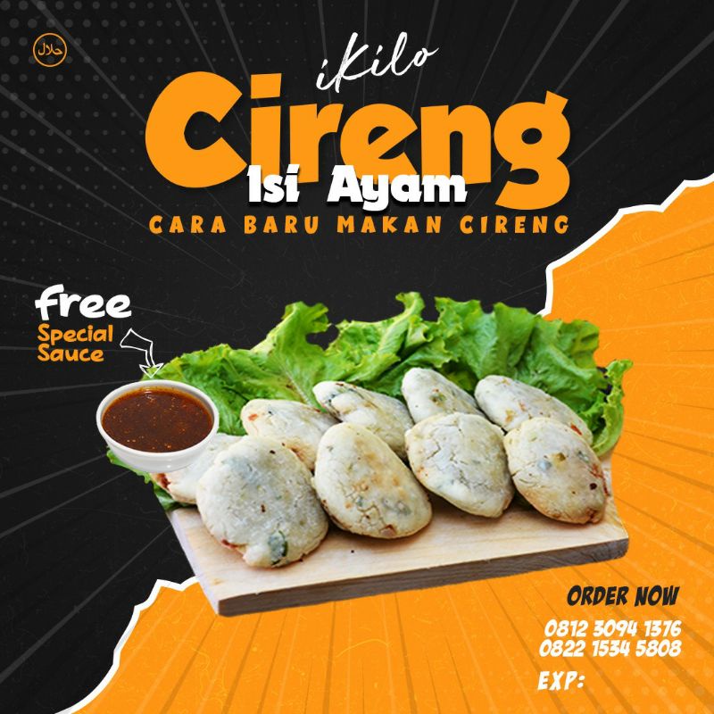 

CIRENG ISI AYAM BY IKILO FOOD (9 PCS)