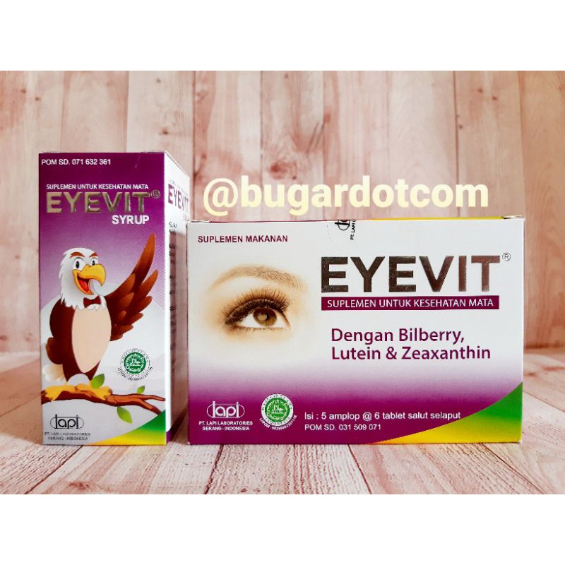 Eyevit tablet dan Eyevit Syrup