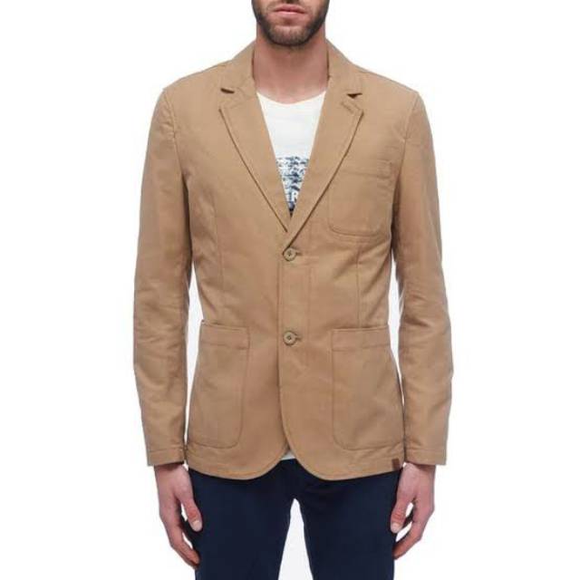 timberland cotton blazer
