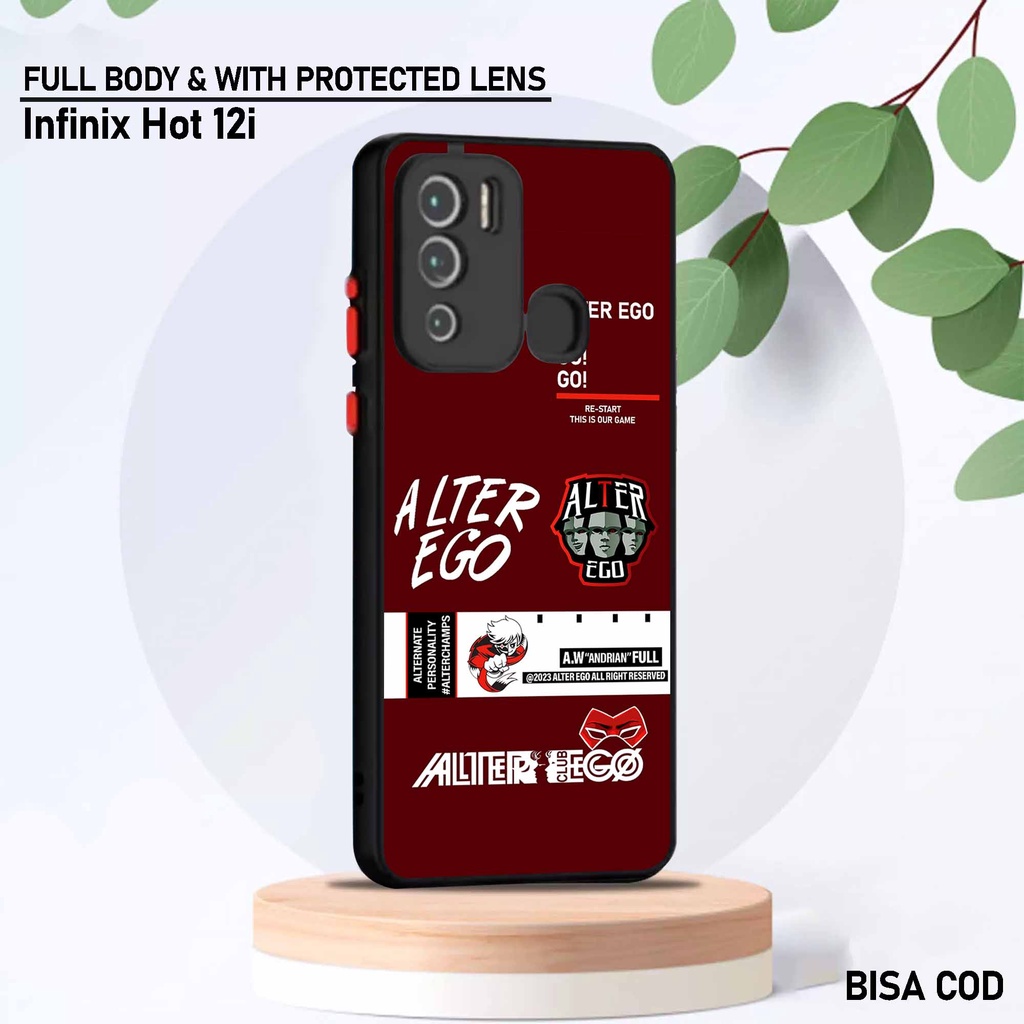 Case Infinix Hot 12i - Motif Case [ Game ] - Hardcase Infinix Hot 12i - Softcase Infinix Hot 12i - C