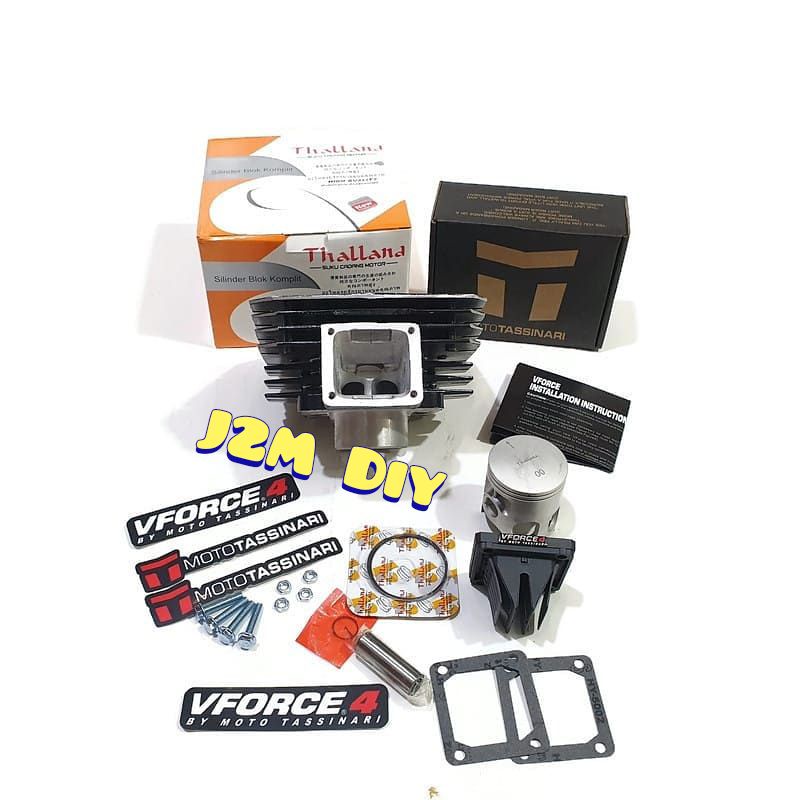 Blok seher Boring RX king thailand porting +membran vvorce4 harga sepaket