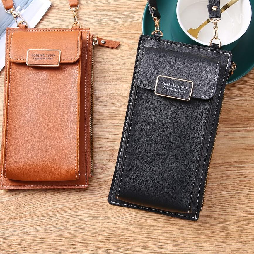 ♩ Forever Youth Tas Selempang Tas Wanita Pocket Tempat HP RealPict ❄