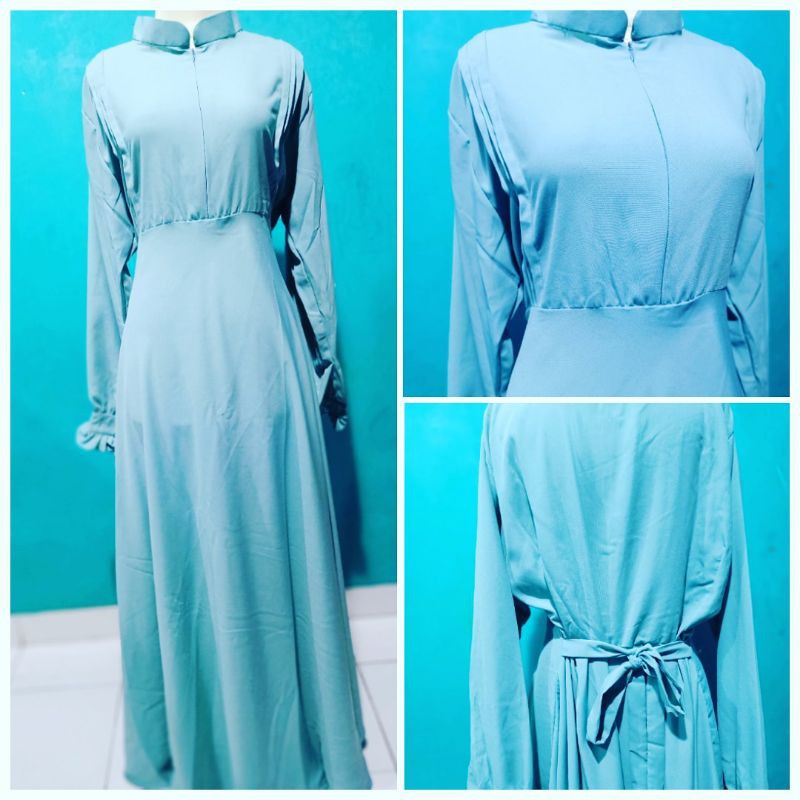 Gamis Kirana Biru Wardah