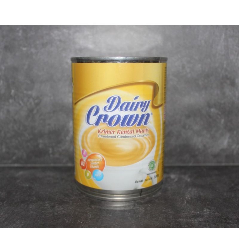 

Susu krimer DAIRY CROWN / Susu kental Manis kaleng 500 gr