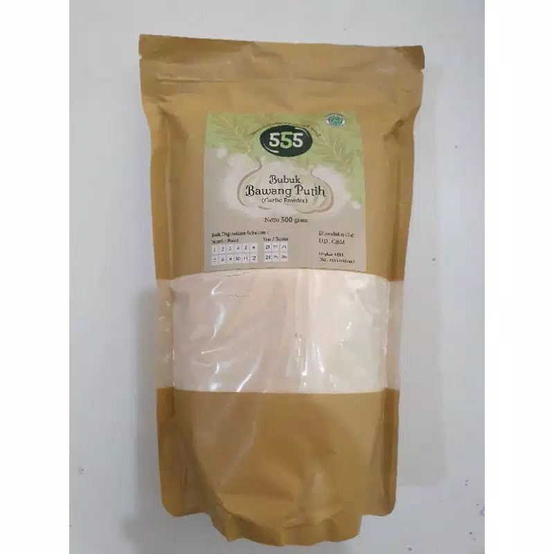 

Bubuk Bawang Putih Garlic Powder 555 Repack 250gr