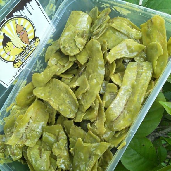 

keripik pisang coklat lumer/camutrak amucuy/keripik pisang green tea