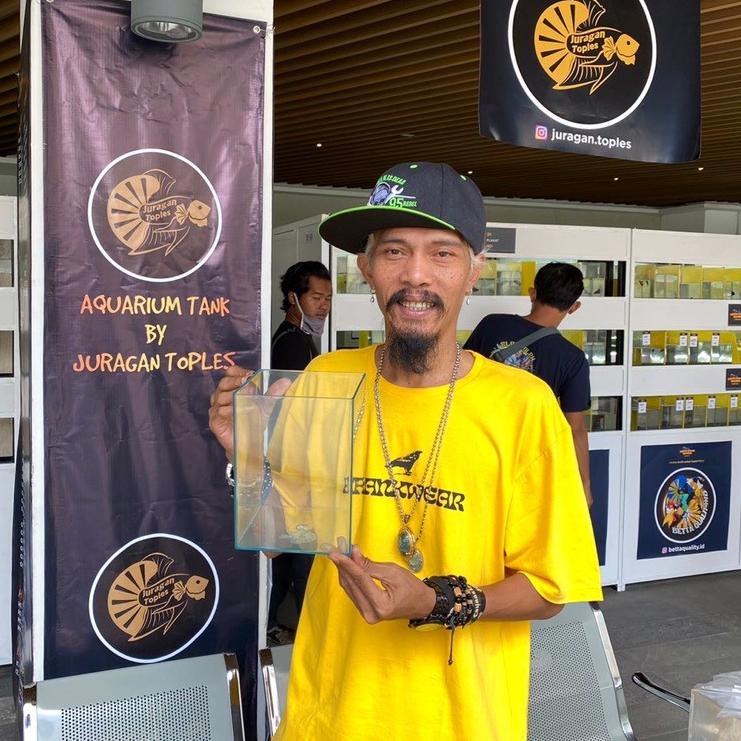 ➧ Aquarium mini Akrilik | Soliter ikan cupang Akrilik ikan cupang 4 Liter jamin Terbaik ❂