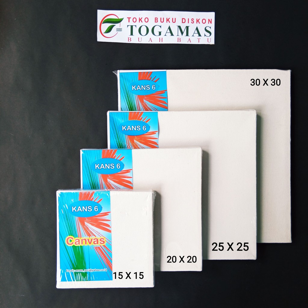 

KANVAS LUKIS KANSAI UK.15X15CM - 30X30CM