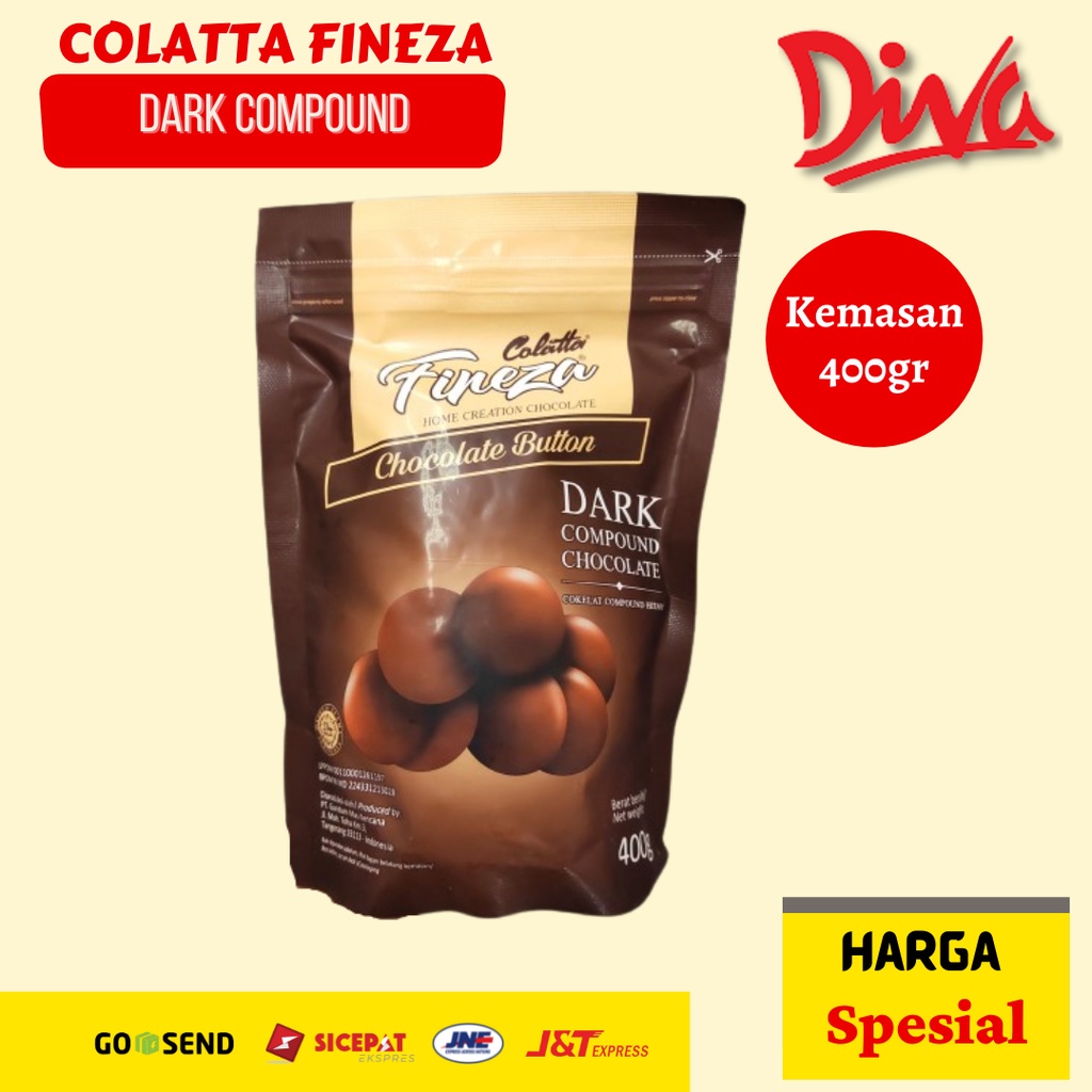 

[400gr] Colatta Fineza Dark Compound Chocolate