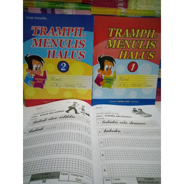 BUKU TERAMPIL MENULIS HALUS - BUKU ANAK TK SD