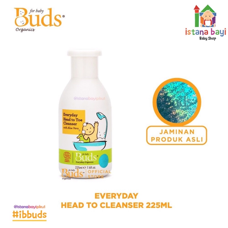 Buds Everyday Infant Head to toe Cleanser 225 ml