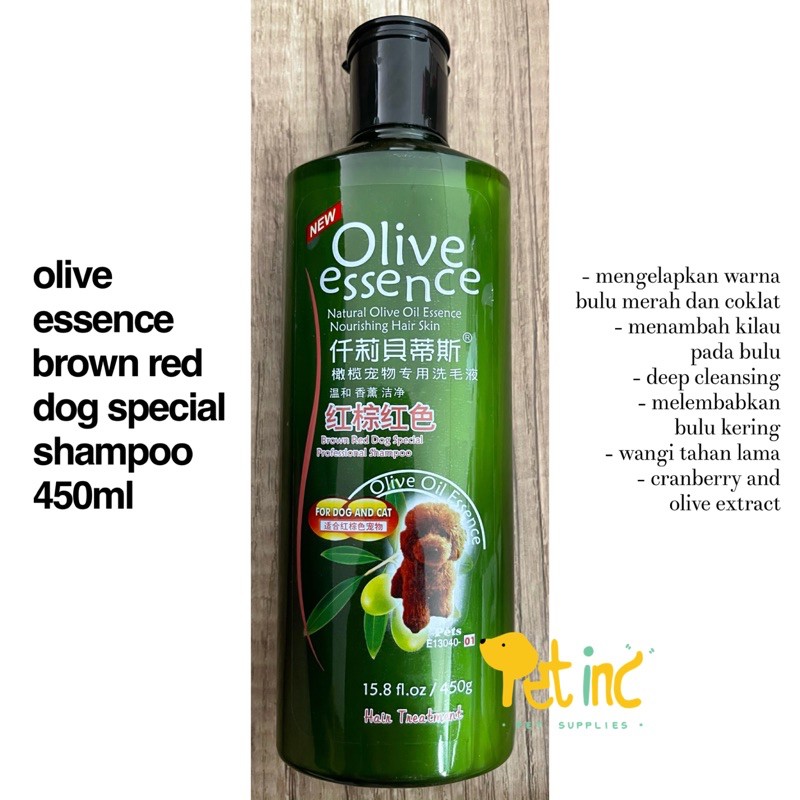 Olive essence shampoo red brown special 450ml