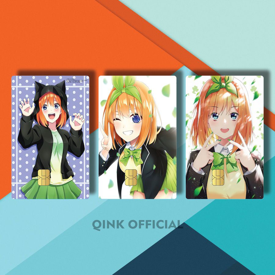 COVER KTP CUSTOM ANIME YOTSUBA NAKANO AESTHETIC O5V7M/N8MFU/ STIKER KTP POPULER YOTSUBA NAKANO HD 4K