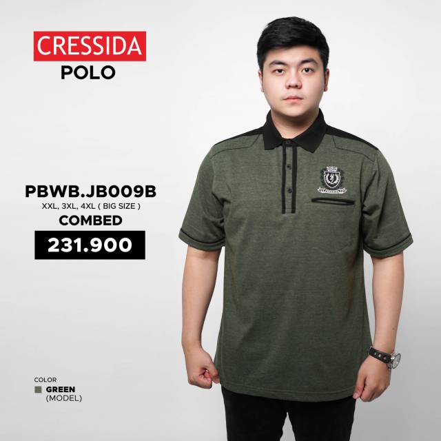 Kaos pria Big Size/kaos original/kaos Polo Cressida