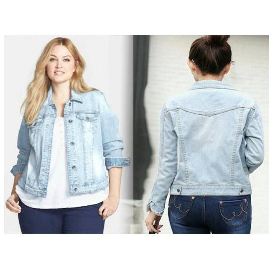 Jaket cewek/jacket/jaket murah/jaket besar/jaket jeans/jaket big size