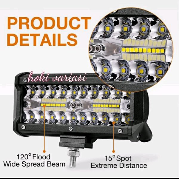 LAMPU SOROT - LAMPU TEMBAK 40 LED MOTOR - MOBIL