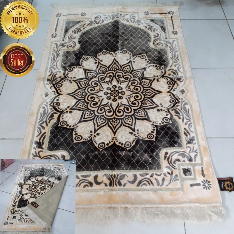 SAJADAH YAKAR LUREX SPIGEL TURKY RAWDAH WANGI TEBAL LEMBUT JUMBO TERBARU medan