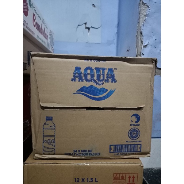 

Aqua Botol 600ml (1 Dus)