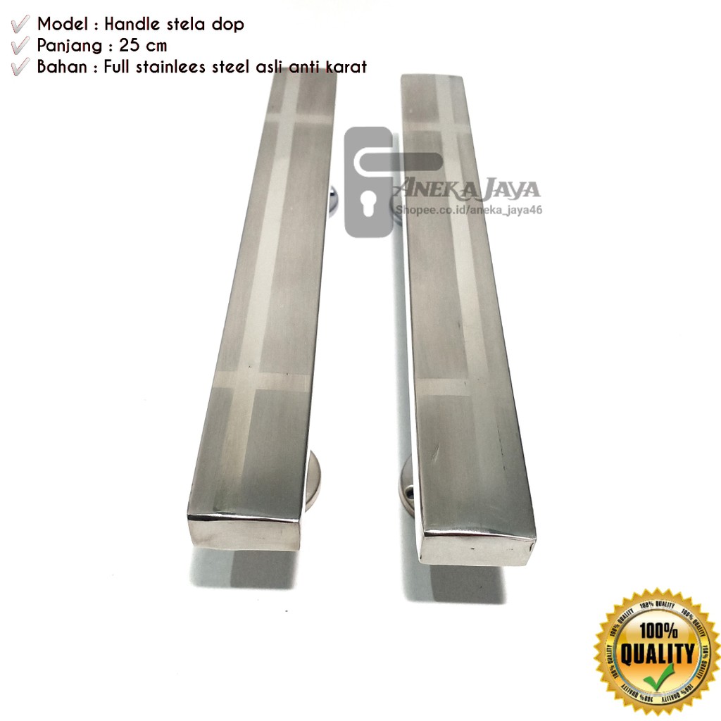 Handle pintu rumah 25 cm / tarikan gagang pintu rumah / pegangan pintu