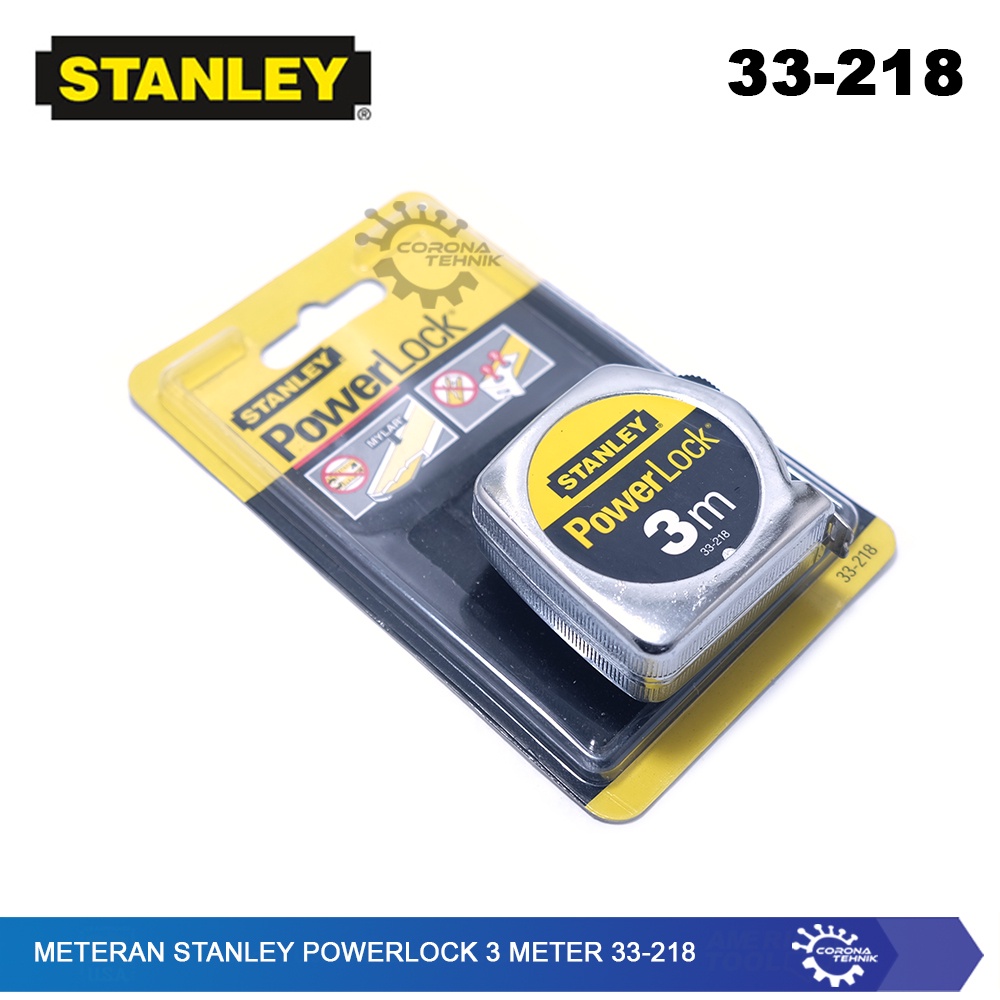 Stanley PowerLock 3 Meter 33-218 - Meteran