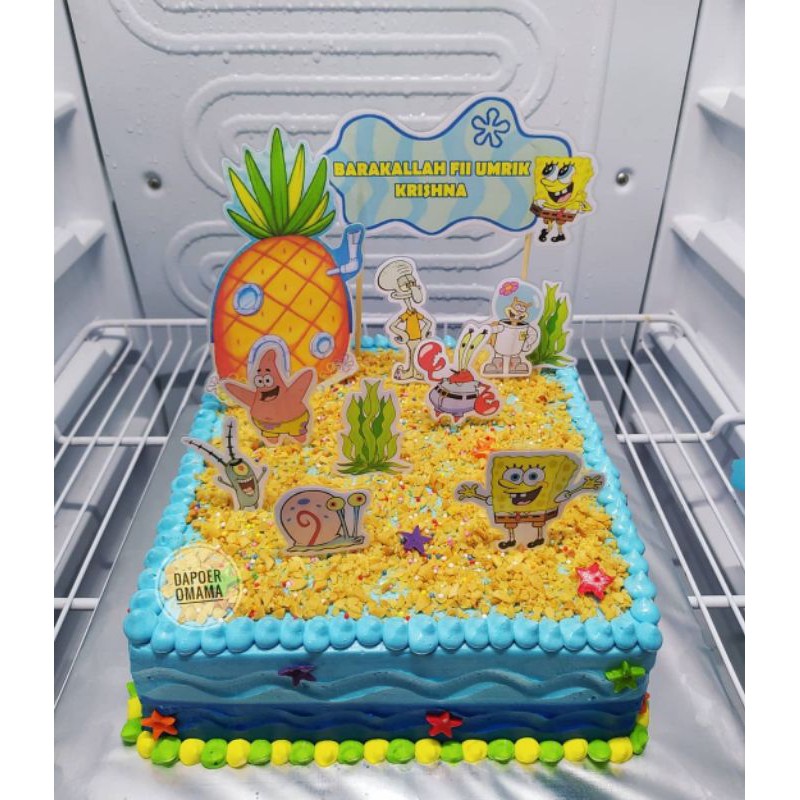 Jual kue ulang tahun SpongeBob | Shopee Indonesia