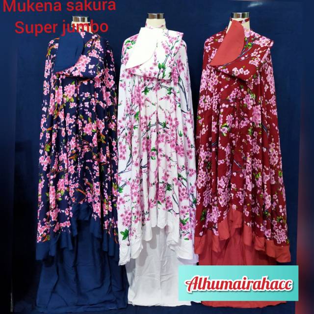 Mukena bali sakura jumbo