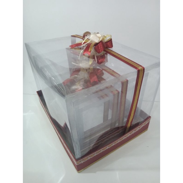 

box hantaran model mika tinggi dijual per set isi 3 box beda ukuran