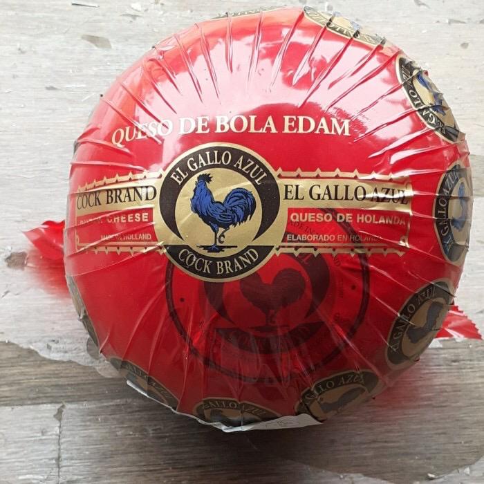 

Keju Edam Merk Ayam Emas 1 Bola Utuh Premium Quality