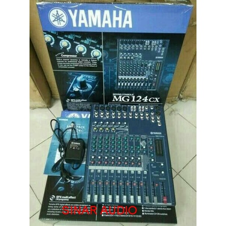 Mixer Yamaha MG124CX / MG 124 CX Mixer 12 chanel