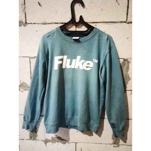 jaket crewneck fluke second original