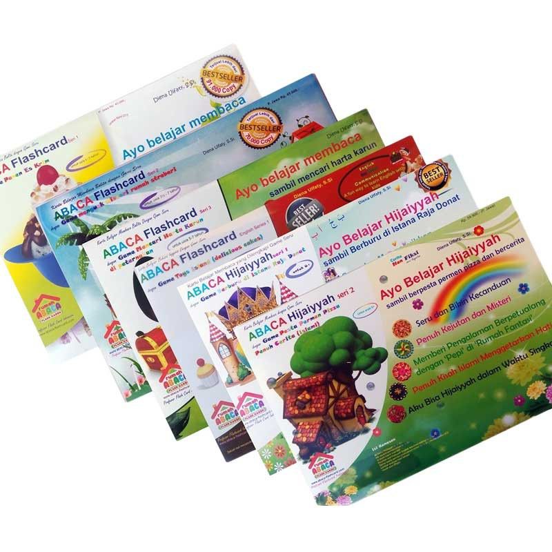 GRATIS ONGKIR Abaca Flash Card Edukasi Anak/Kartu Belajar Anak Mainan Edukasi/Mainan Belajar Anak