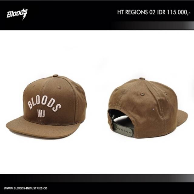 TOPI SNAPBACK BLOODS ORIGINAL