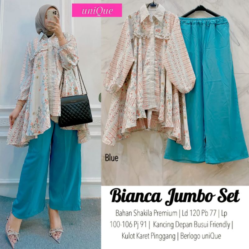 BIANCA JUMBO SET Original Product UNIQUE