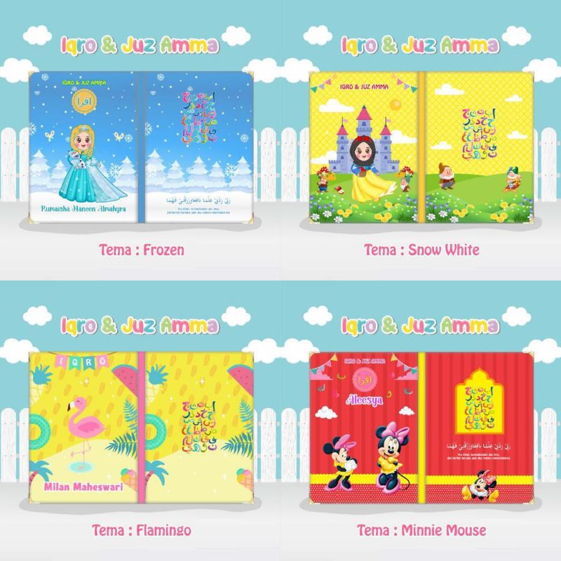 IQRA DAN JUZ AMMA/ IQRA JUZ AMMA/IQRA/JUZ AMMA CUSTOM