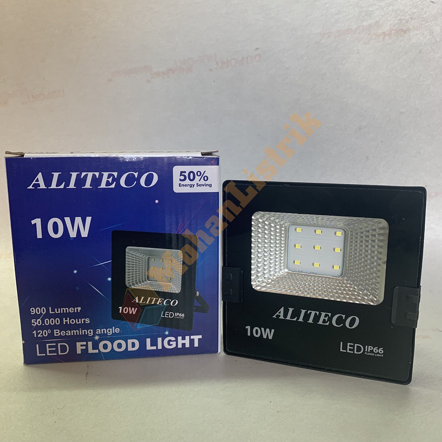 Lampu Sorot Tembak LED 10Watt 10W 10 Watt ALITECO PROBEST PUTIH KUNING