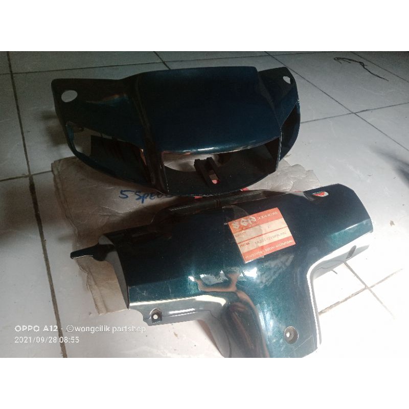 batok totok lampu depan belakang satria 2tak lumba hijau original sgp