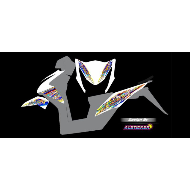 STRIPING BEAT FI TRANSPARAN HOLOGRAM