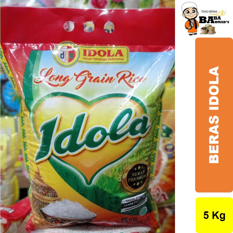 

Beras IDOLA Long Grain Premium - 5 KG/ 10 KG/ 20 KG