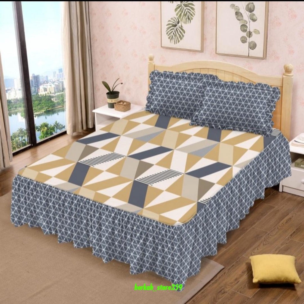 Dylan 19 [TA] - Dylan 19 - Sprei Rumbai Lady Rose King - EVR