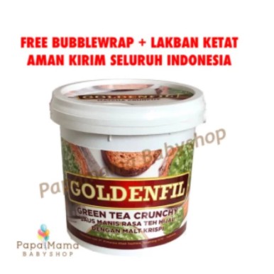 GOLDENFIL CHEESE SAUS KEJU CRUNCHY GOLDENFIL KEJU 1 KG HALAL BPOM